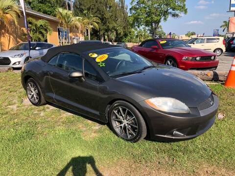 2011 Mitsubishi Eclipse Spyder for sale at Palm Auto Sales in West Melbourne FL