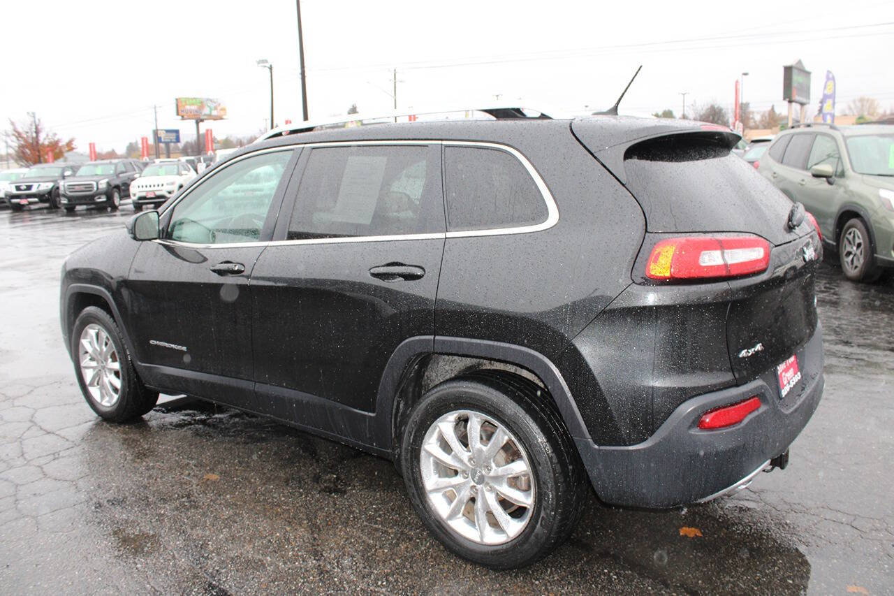 2015 Jeep Cherokee for sale at Jennifer's Auto Sales & Service in Spokane Valley, WA