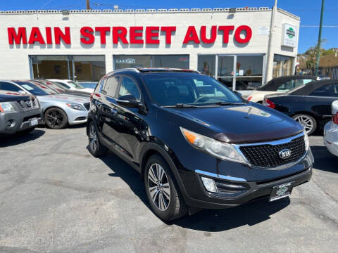 2014 Kia Sportage for sale at Main Street Auto in Vallejo CA