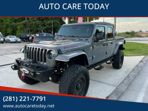 2020 Jeep Gladiator for sale at AUTO CARE TODAY in Spring TX