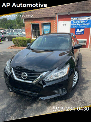 2016 Nissan Altima for sale at AP Automotive in Cary NC