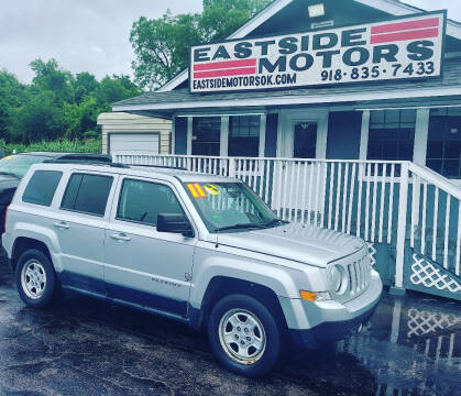 2011 Jeep Patriot for sale at EASTSIDE MOTORS in Tulsa OK