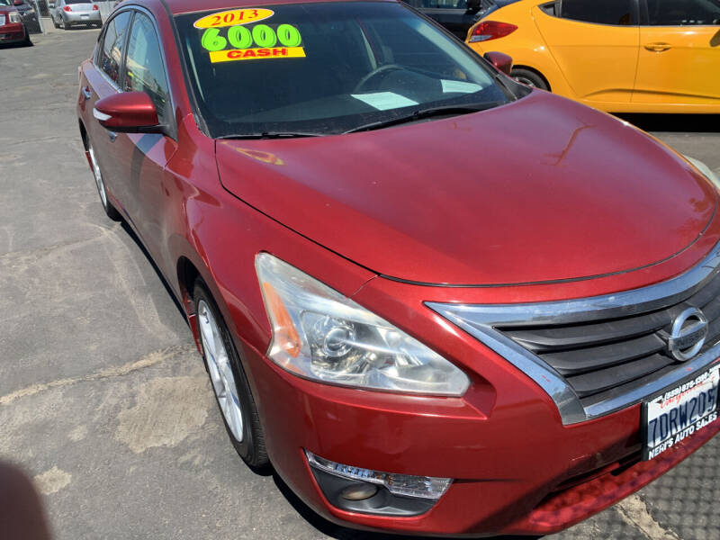 2013 Nissan Altima for sale at Neri's Auto Sales in Sanger CA