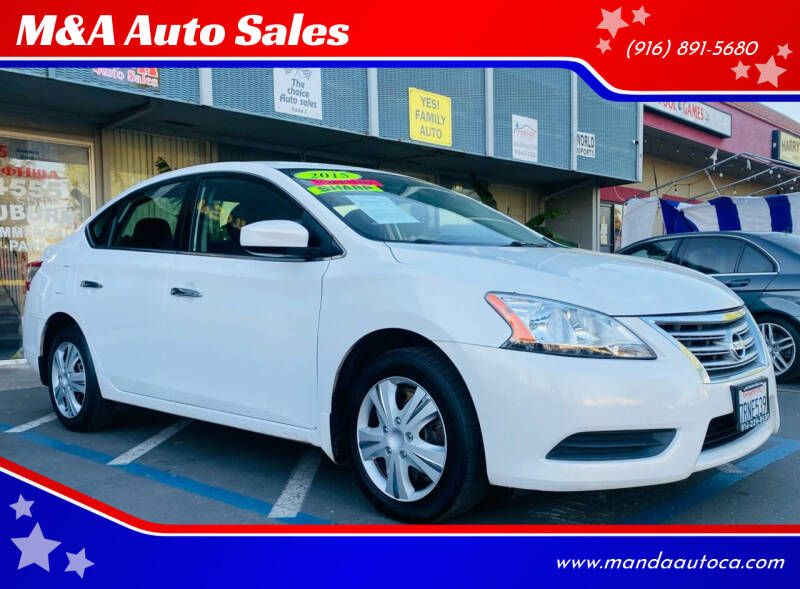 2015 Nissan Sentra for sale at M&A Auto Sales in Sacramento CA