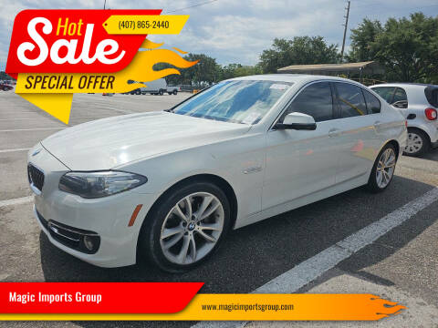 2015 BMW 5 Series for sale at Magic Imports Group in Longwood FL