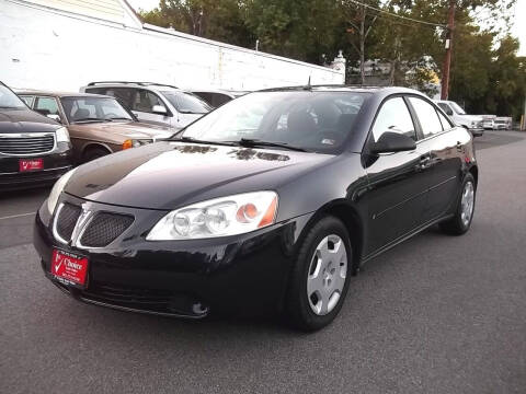 2008 Pontiac G6 for sale at 1st Choice Auto Sales in Fairfax VA