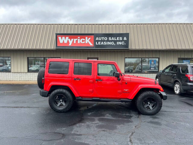 2017 Jeep Wrangler Unlimited for sale at Wyrick Auto Sales & Leasing Inc in Holland, MI