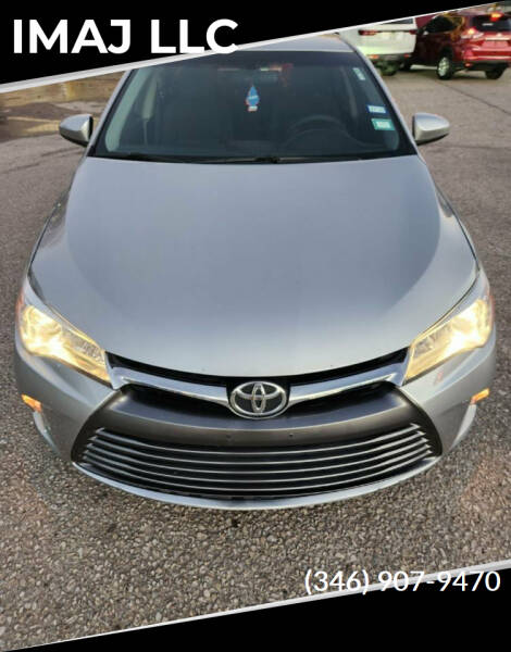 2015 Toyota Camry for sale at IMAJ LLC in Houston TX