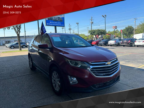 2018 Chevrolet Equinox for sale at Magic Auto Sales in Dallas TX