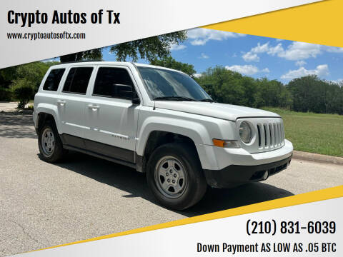 2015 Jeep Patriot for sale at Crypto Autos of Tx in San Antonio TX