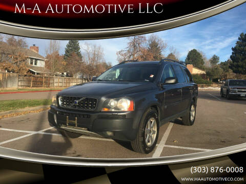 2006 Volvo XC90 for sale at M-A Automotive LLC in Aurora CO