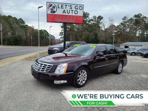 2009 Cadillac DTS for sale at Let's Go Auto in Florence SC