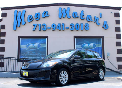 2012 Mazda Mazda3 Hatchback for sale at MEGA MOTORS in South Houston TX