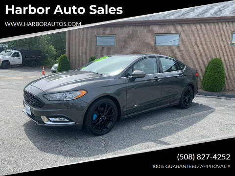 2018 Ford Fusion Hybrid for sale at Harbor Auto Sales in Hyannis MA