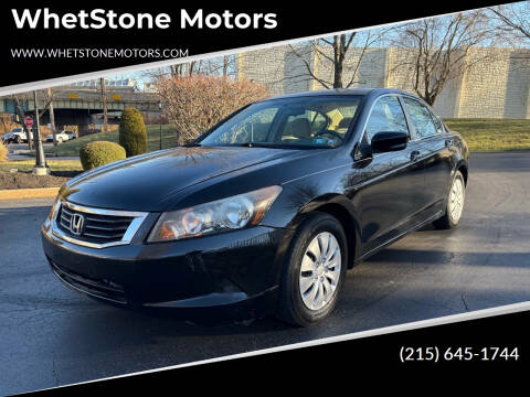 2009 Honda Accord for sale at WhetStone Motors in Bensalem PA