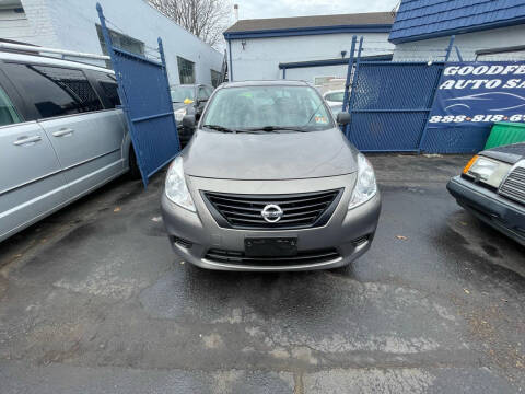2013 Nissan Versa for sale at Goodfellas auto sales LLC in Clifton NJ