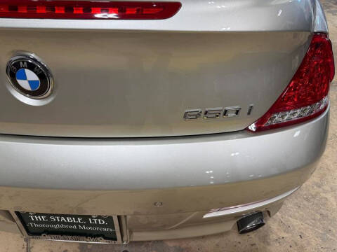 2008 BMW 6 Series 650i