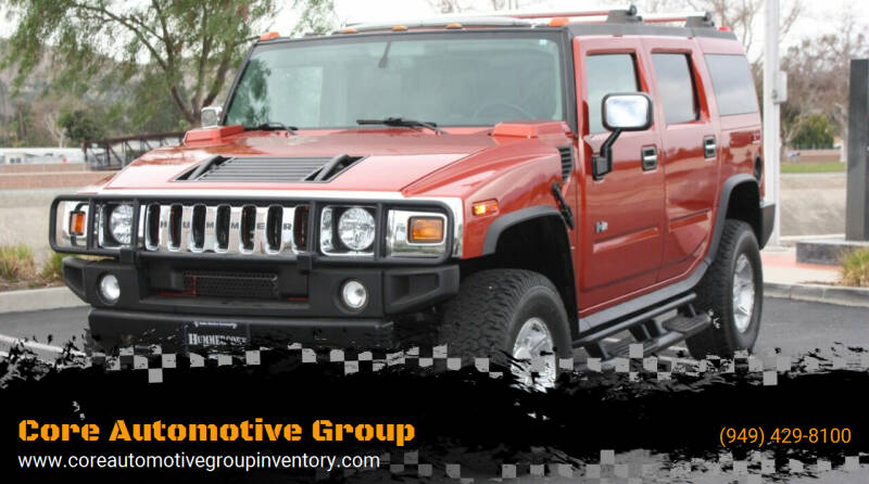 2003 HUMMER H2 for sale at Core Automotive Group - Hummer in San Juan Capistrano CA