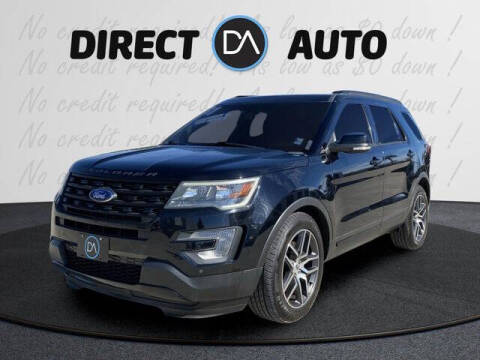 2017 Ford Explorer for sale at Direct Auto in Biloxi MS