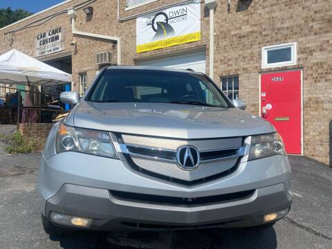 2009 Acura MDX for sale at Godwin Motors INC in Silver Spring MD