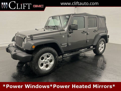 2018 Jeep Wrangler JK Unlimited for sale at Clift Buick GMC in Adrian MI