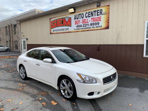 2012 Nissan Maxima for sale at Gem Auto Center in Allentown PA