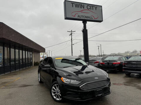 2017 Ford Fusion for sale at TWIN CITY AUTO MALL in Bloomington IL