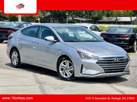 2020 Hyundai Elantra for sale at J T Auto Group - 10orless.com in Raleigh NC