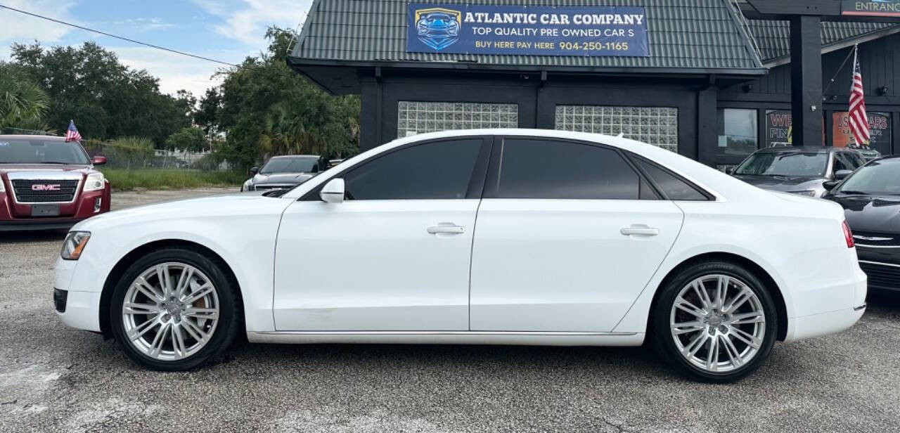 2012 Audi A8 L for sale at Atlantic Car Company in Jacksonville, FL