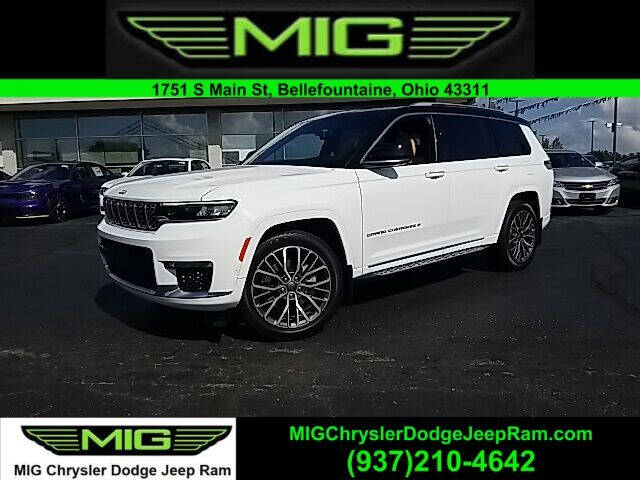2022 Jeep Grand Cherokee L for sale at MIG Chrysler Dodge Jeep Ram in Bellefontaine OH