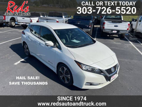 2018 Nissan LEAF for sale at Red's Auto and Truck in Longmont CO