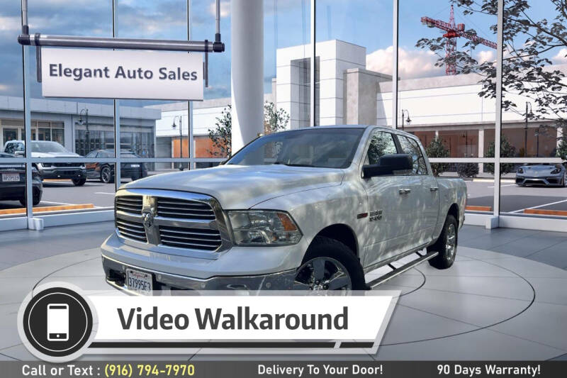 2016 RAM 1500 for sale at Elegant Auto Sales in Rancho Cordova CA