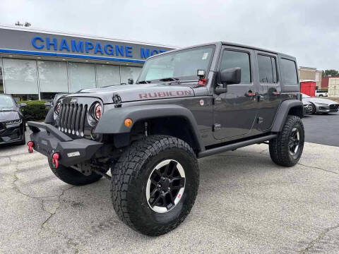 2016 Jeep Wrangler Unlimited for sale at Champagne Motor Car Company in Willimantic CT