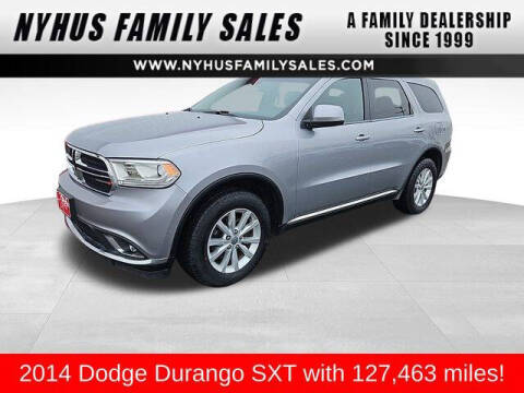 2014 Dodge Durango for sale at Nyhus Family Sales in Perham MN