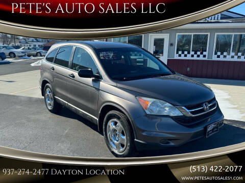 2010 Honda CR-V for sale at PETE'S AUTO SALES LLC - Dayton in Dayton OH