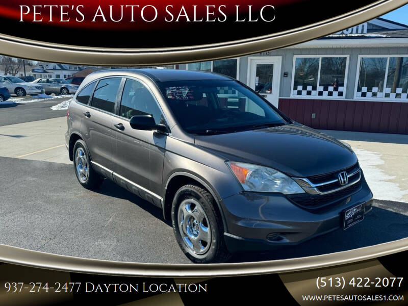 2010 Honda CR-V for sale at PETE'S AUTO SALES LLC - Dayton in Dayton OH