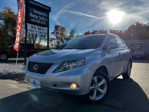 2012 Lexus RX 350 for sale at Innovative Auto Sales in Hooksett NH