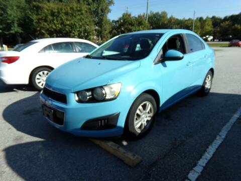 2014 Chevrolet Sonic for sale at Creech Auto Sales in Garner NC