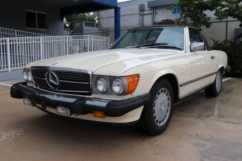 1987 Mercedes-Benz 560-Class for sale at PERFORMANCE AUTO WHOLESALERS in Miami FL