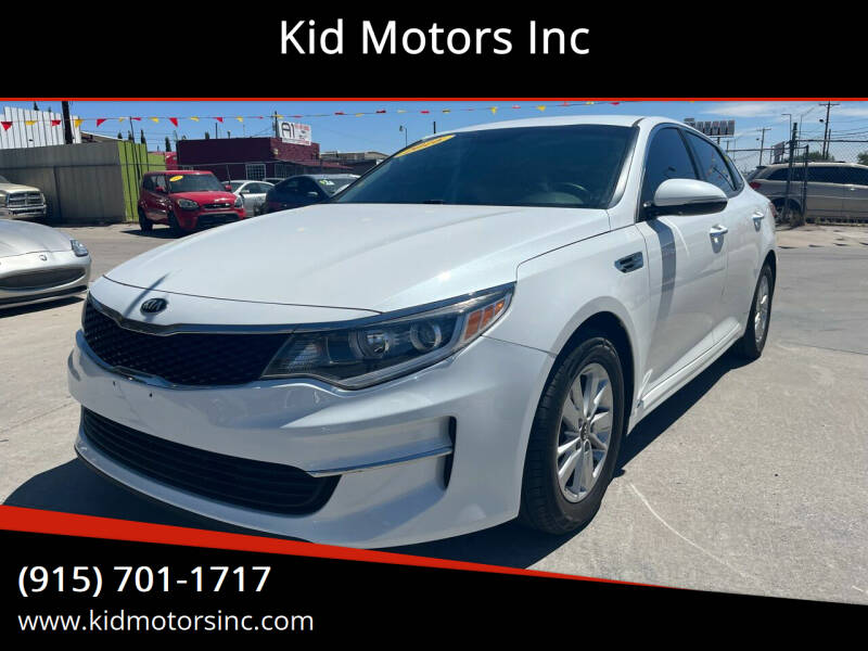 2016 Kia Optima for sale at Kid Motors Inc in El Paso TX