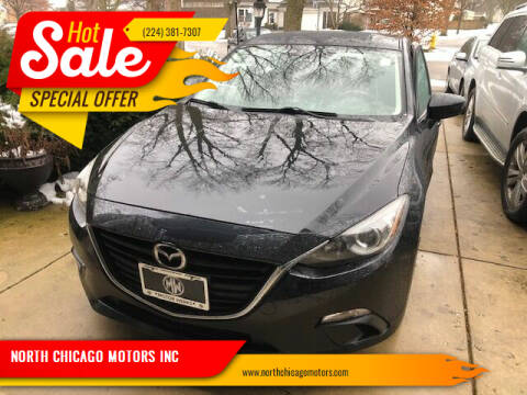 2014 Mazda MAZDA3 for sale at NORTH CHICAGO MOTORS INC in North Chicago IL