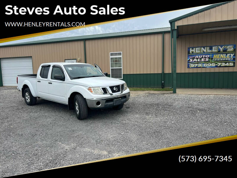 2010 Nissan Frontier for sale at Steves Auto Sales in Steele MO