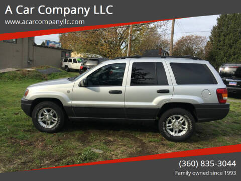 2004 Jeep Grand Cherokee for sale at A Car Company LLC in Washougal WA