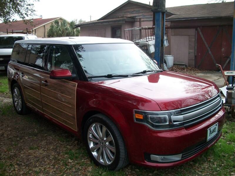 2014 Ford Flex for sale at THOM'S MOTORS in Houston TX