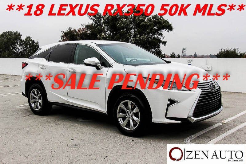 2018 Lexus RX 350