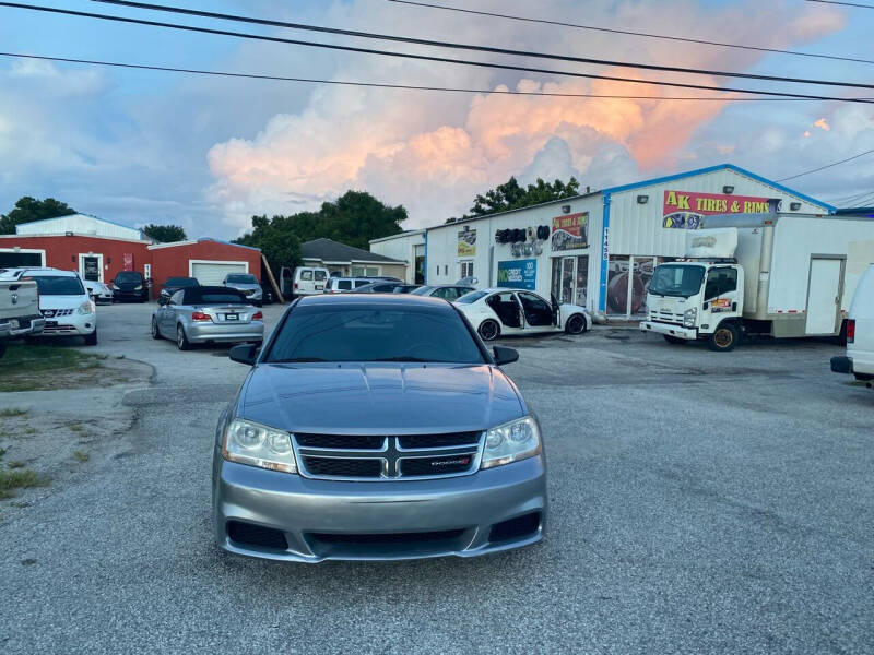 2013 Dodge Avenger for sale at ONYX AUTOMOTIVE, LLC in Largo FL