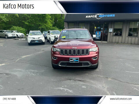 2017 Jeep Grand Cherokee for sale at Kafco Motors in Holbrook MA