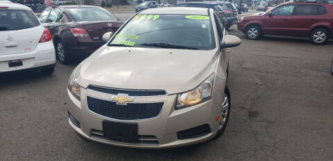 2011 Chevrolet Cruze for sale at TC Auto Repair and Sales Inc in Abington MA