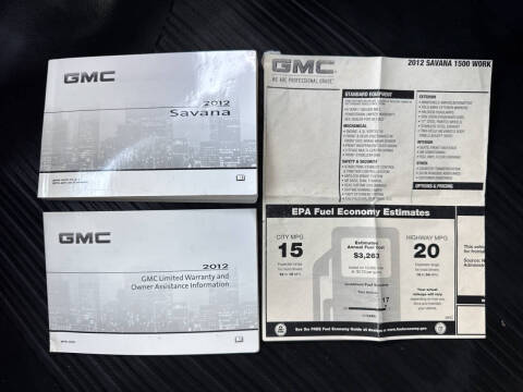 2012 GMC Savana 1500
