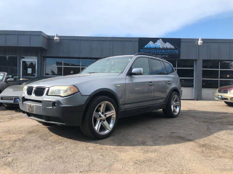 2004 BMW X3 for sale at Rocky Mountain Motors LTD in Englewood CO